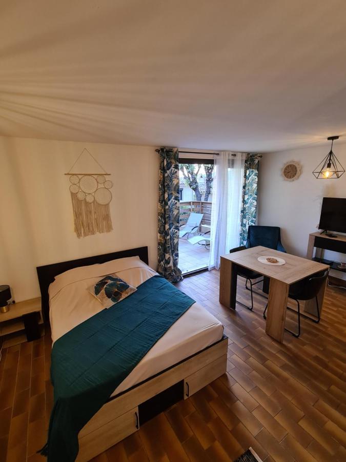 Studio Avec Terasse Vue Mer Porticcio  Exteriér fotografie